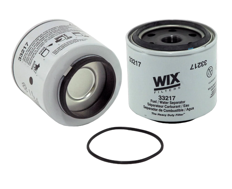 33217 WIX Spin On Fuel Water Separator W/ Open End Bottom