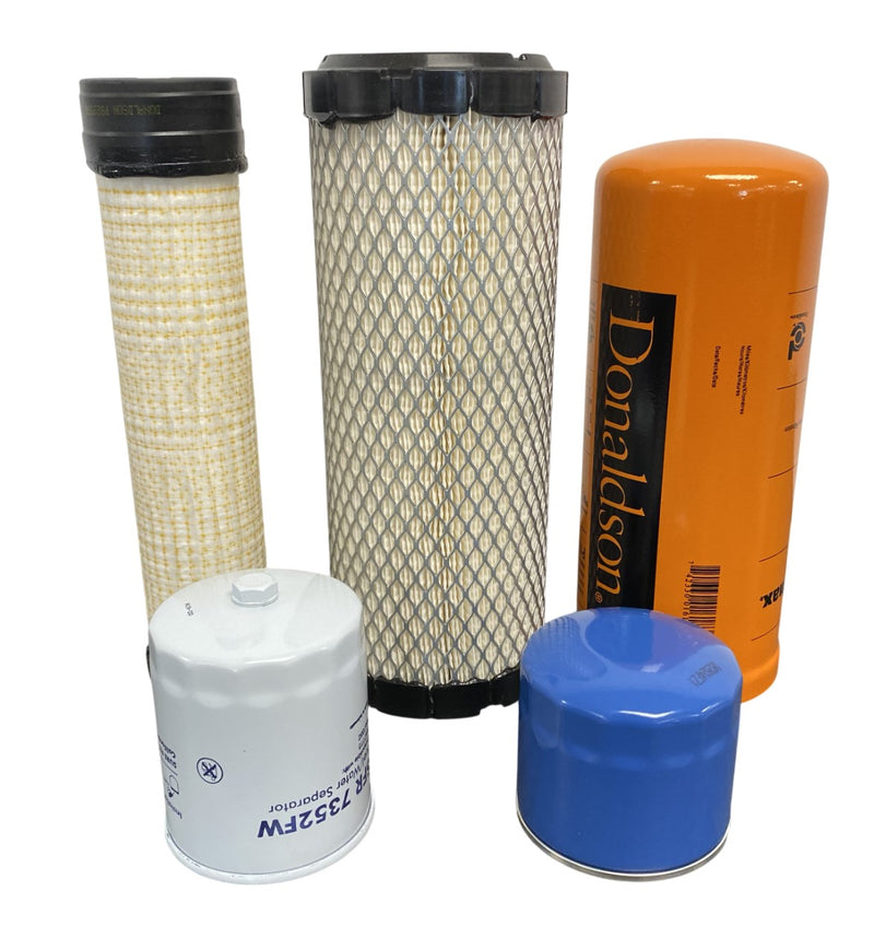 CFKIT Maintenance Filter Kit Compatible with Bobcat L23 Articulated Loaders B4LC11001 & Above