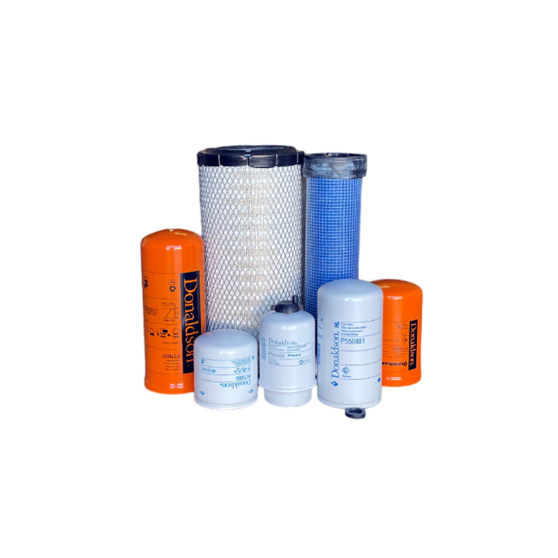 CFKIT Maintenance Filter Kit Compatible with C A S E 580SN Tier 4A Backhoe Loaders (07/11 - 03/15)