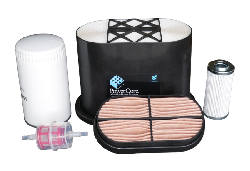 CFKIT Maintenance Filter Kit Compatible with C A S E Farmall 105u Tractor (01/08 - 12/14)
