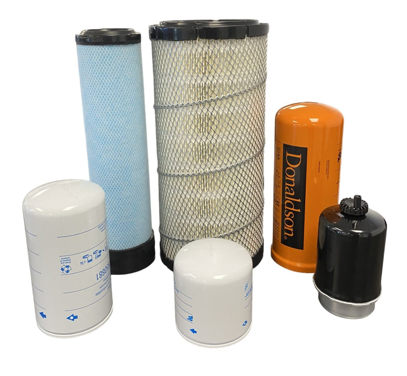 CFKIT Maintenance Filter Kit Compatible with C A S E TV370 Skid Steer (Hyd filter include)