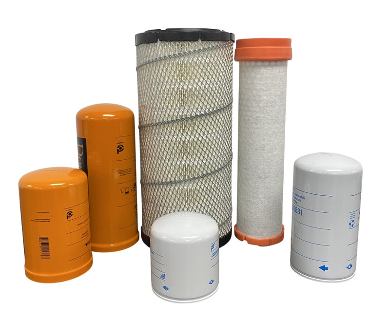 CFKIT Maintenance Filter Kit Compatible with C A S E 590SN Backhoe Loader Tier 4A (03/12 - 03/15)