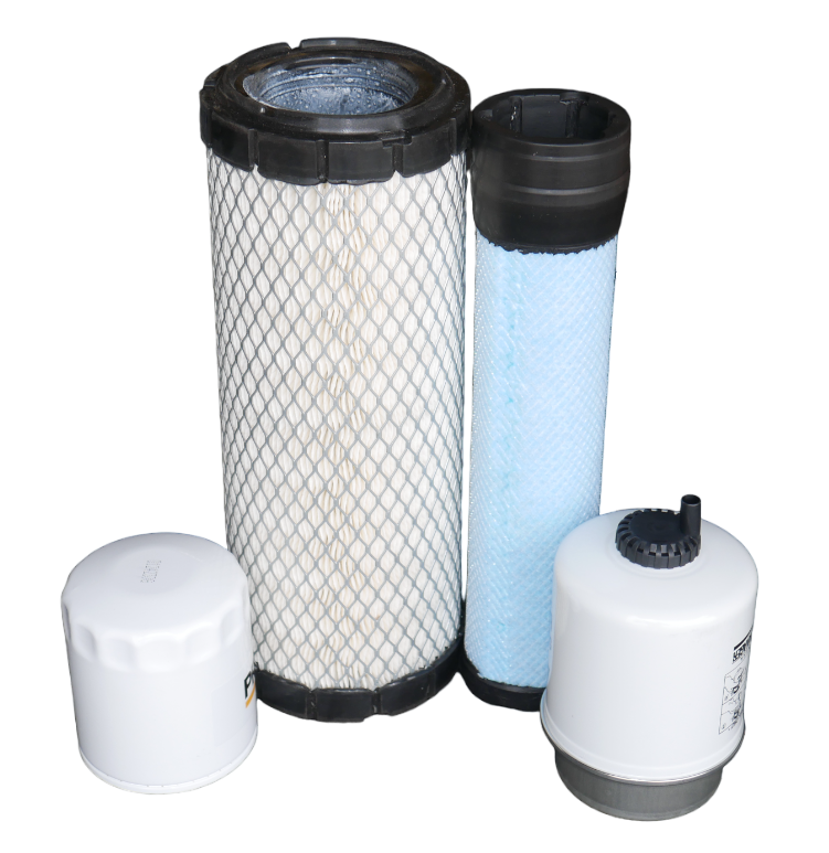 CFKIT Service Filter Kit Compatible with C A T 302.7 CR Excavator CZ600001-UP