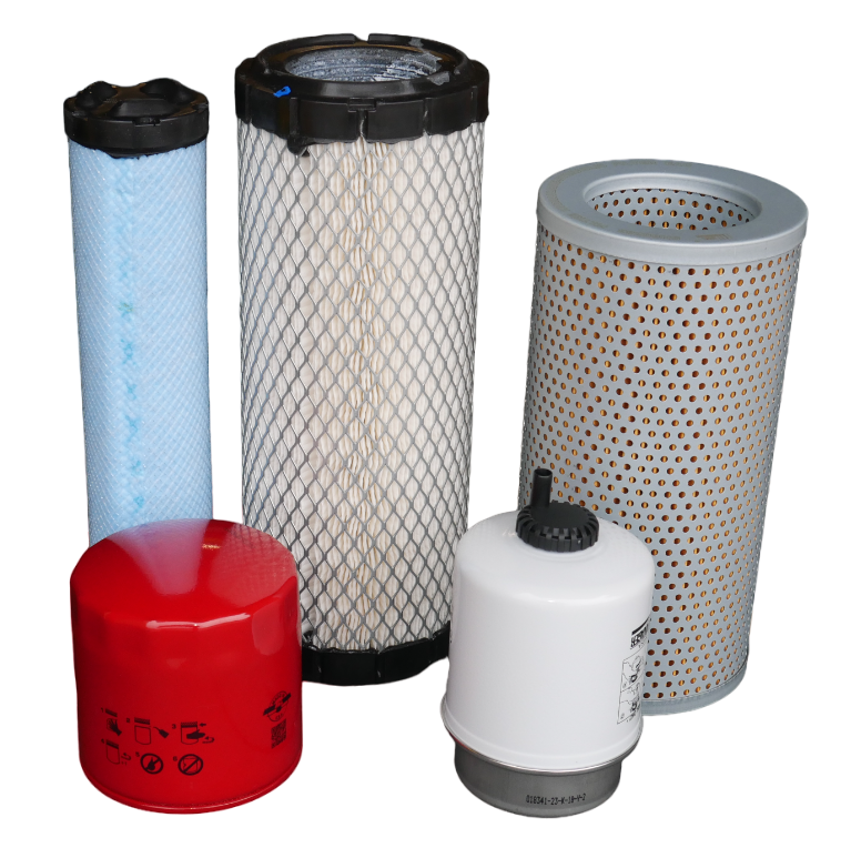 CFKIT Maintenance Filter Kit Compatible with C A T Excavators 303.5 / 303.5C / 303.5D (include Hyd Filter)