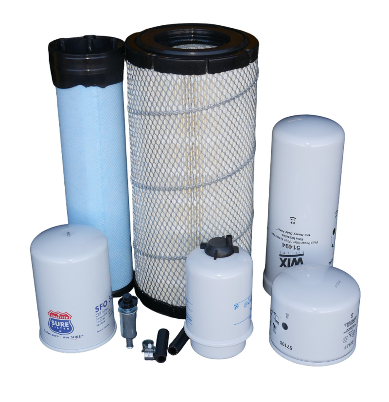 CFKIT Maintenance Filter Kit Compatible with C A T 246B Skid Steer Loader