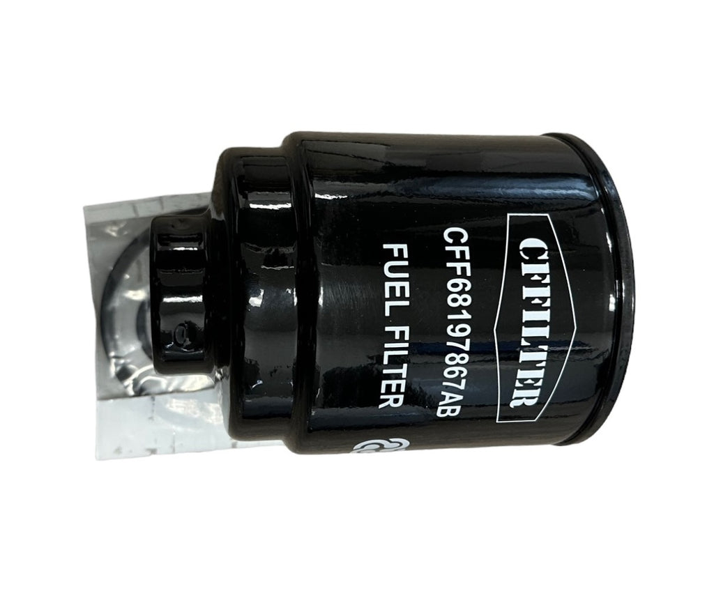 CFFILTER CFF68197867AB Fuel Water Separator Filter Compatible with Ram 2500 3500 4500 5500 6.7L 2013-2018 Diesel Engine Replaces 68197867AB, FS20089, WF10112, PS11937, 68197867AA