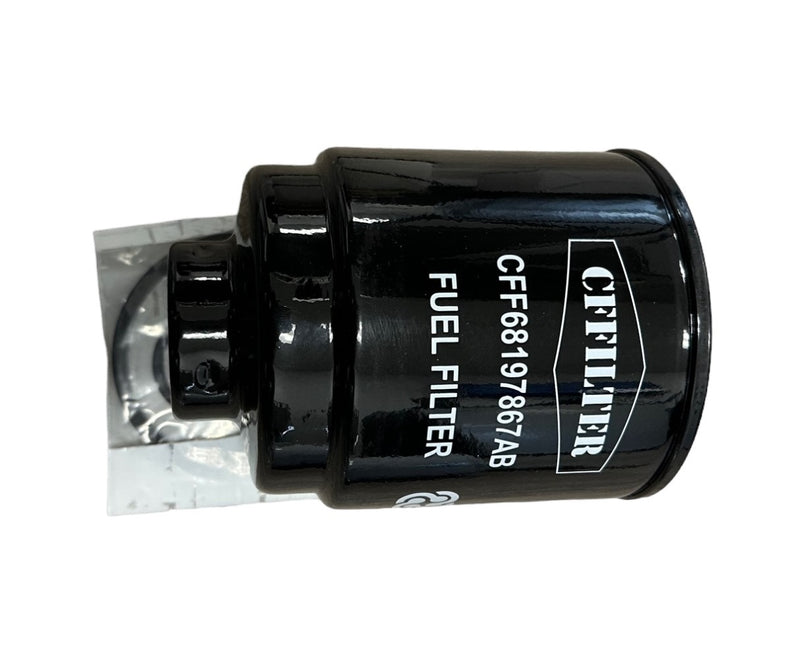 CFFILTER CFF68197867AB Fuel Water Separator Filter Compatible with Ram 2500 3500 4500 5500 6.7L 2013-2018 Diesel Engine Replaces 68197867AB, FS20089, WF10112, PS11937, 68197867AA