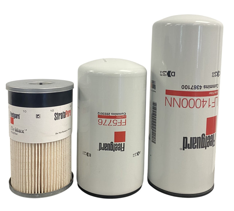 CFKIT Filter Kit Compatible with Cummins - LF14000NN FF5776 FS19764 Fleetguard