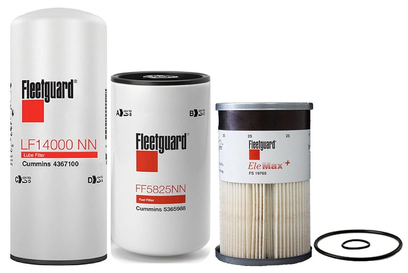 CFKIT Filter Kit Compatible with Fleetguard - LF14000NN - FF5825NN - FS19765