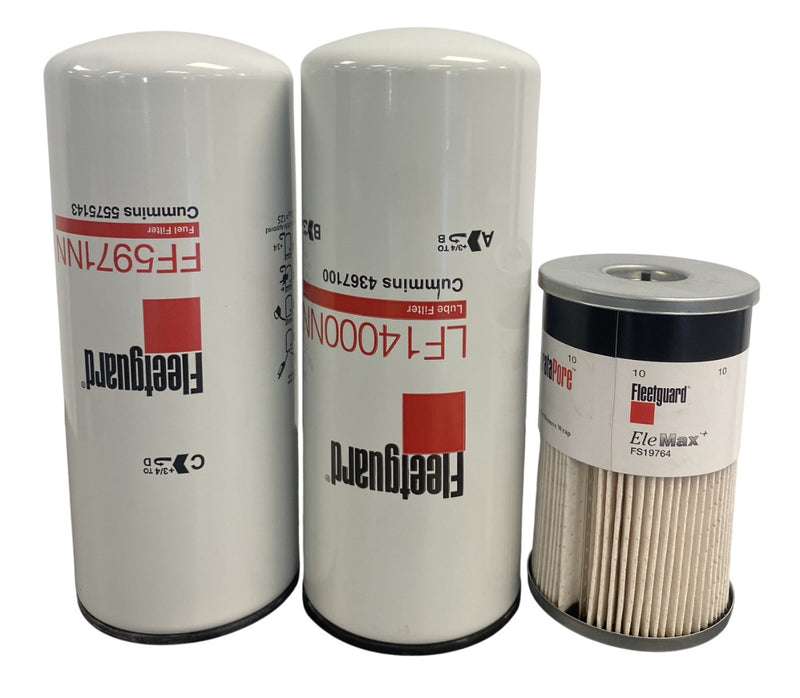 CFKIT Filter Kit Compatible with Fleetguard - LF14000NN - FF5971NN - FS19764