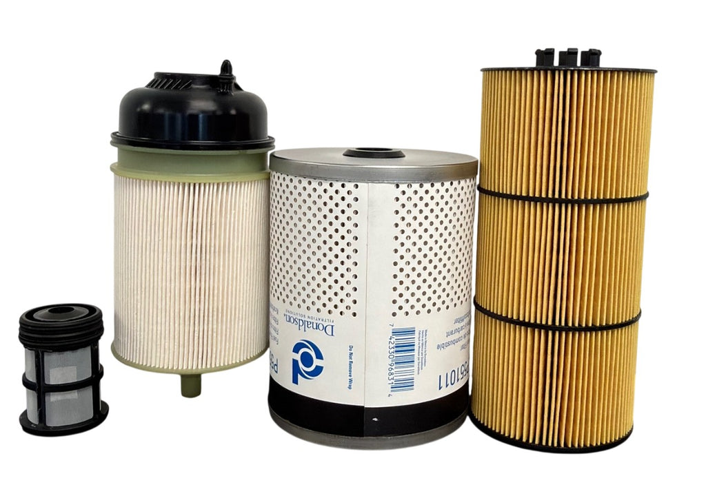 CFKIT Maintenance Filter Kit Compatible with Detroit DD13 DD15 DD16 - Oil, FWS & 2 Fuel (All Donaldson) - Crossfilters