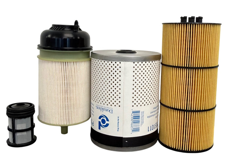CFKIT Maintenance Filter Kit Compatible with Detroit DD13 DD15 DD16 - Oil, FWS & 2 Fuel (All Donaldson) - Crossfilters