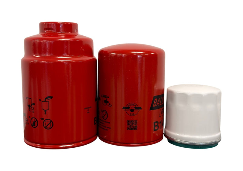 CFKIT Compatible With Duramax Spin On Oil Filter and Fuel Filter Kit 2001-2016 LB7 LLY LBZ LMM LML - Crossfilters