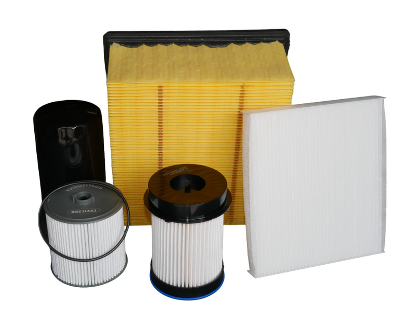 CFKIT Maintenance Filter Kit Compatible with Dod-RAM 6.7L/Cummins 2500, 3500, 4500, 5500 (2019-2024)