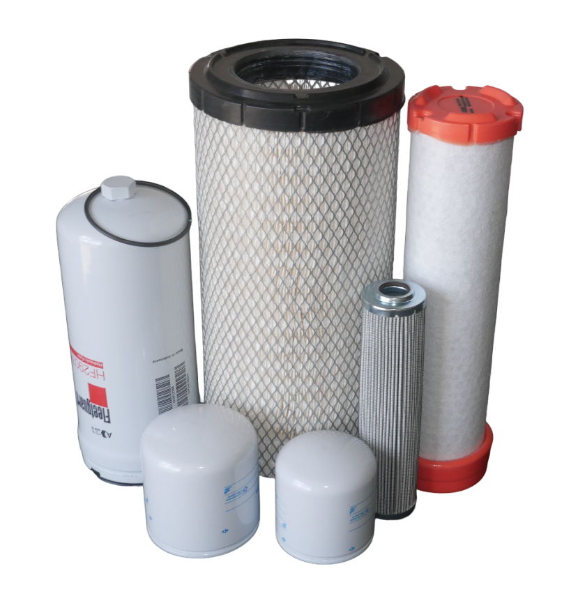 CFKIT Maintenance Filter kit Compatible with G E H L CTL70 Compact Track Loader