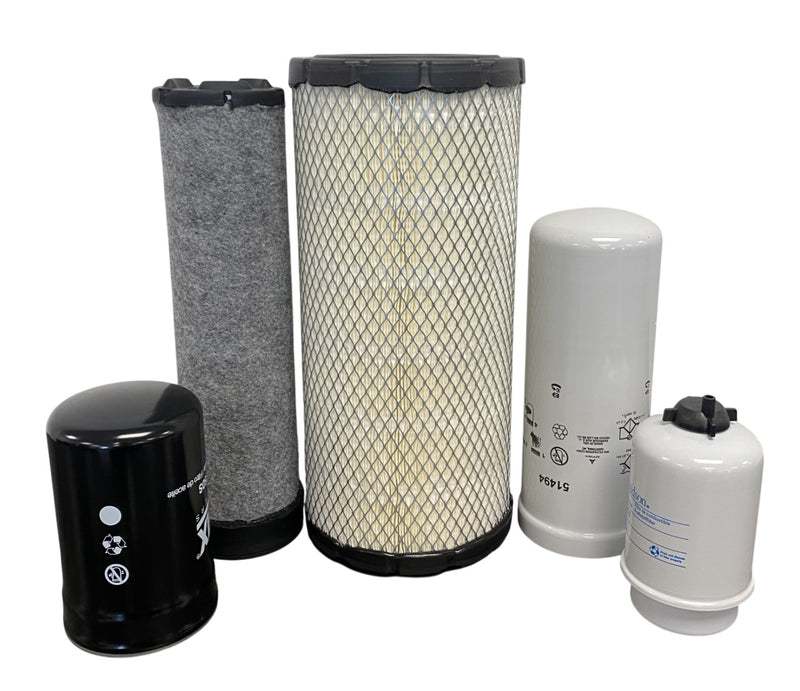 CFKIT Maintenance Filter Kit Compatible with HAR-LO HP5000 Forklift, JD Eng R534172-B