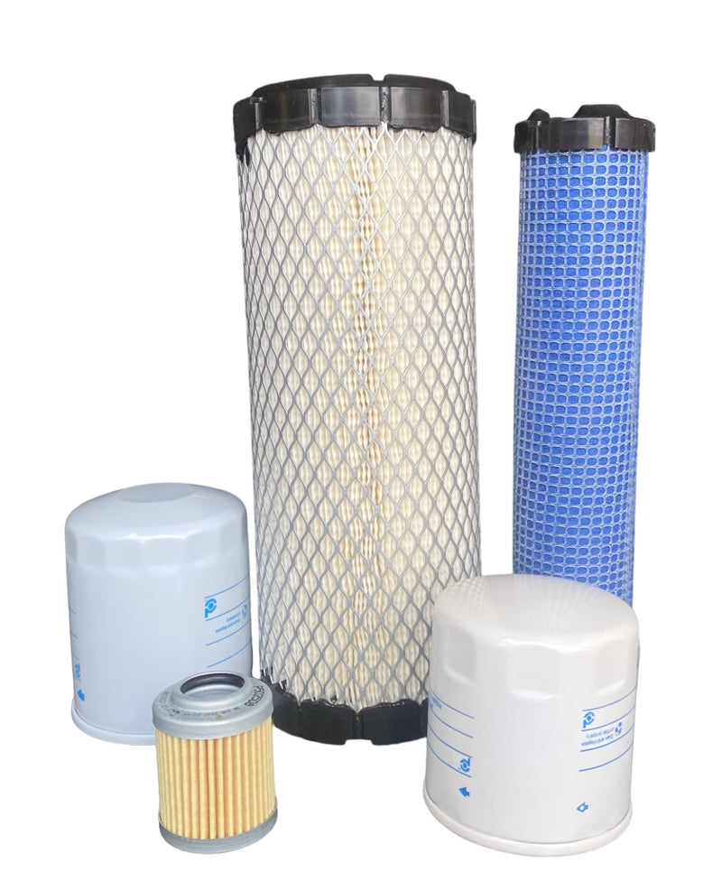 CFKIT Maintenance Filter Kit Compatible with HIT-ACHI Excavators ZX40U-2