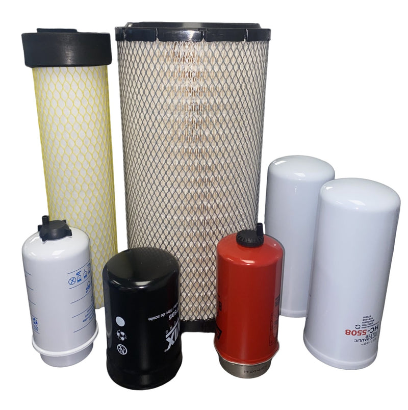CFKIT Maintenance Filter Kit Compatible with JD 700J (S.N. 115991 ā 139435)