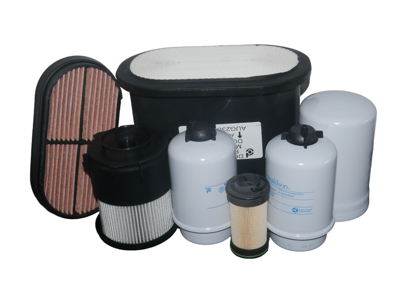 CFKIT Maintenance Filter kit Compatible with JD 5E iT4 Tractors 5085E and 5100E