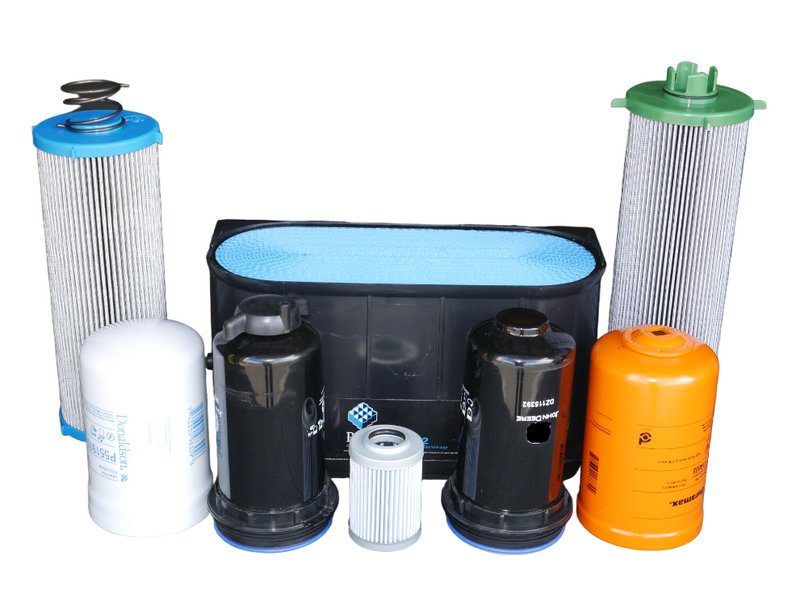 CFKIT Maintenance Filter kit Compatible With JD 6145R, 6155R, 6155RH, 6175R, 6195R,6215R (W/ 45 cm Pump) (Non Safety)