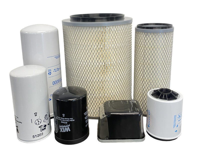 CFKIT Maintenance Filter Kit Compatible with JD 650G Turbo S/N 742460 - Up (With Hyd Filters)