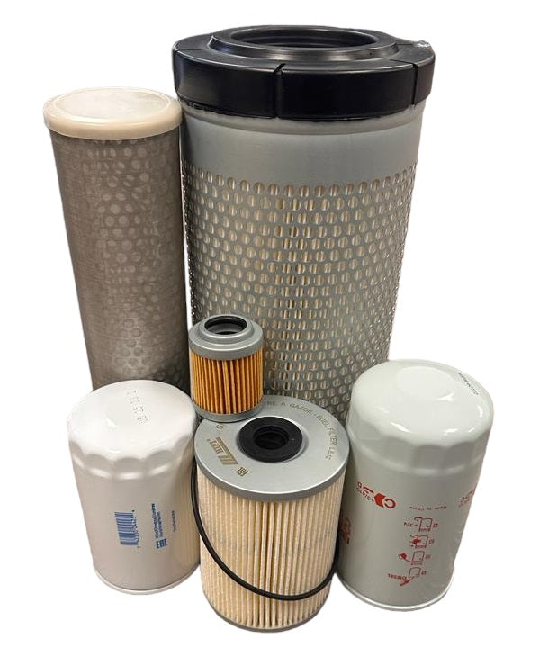 CFKIT 500 Hours Filter Kit Compatible with JD 60G Excavator (PIN: 1FF060GX_ _J285001ā )