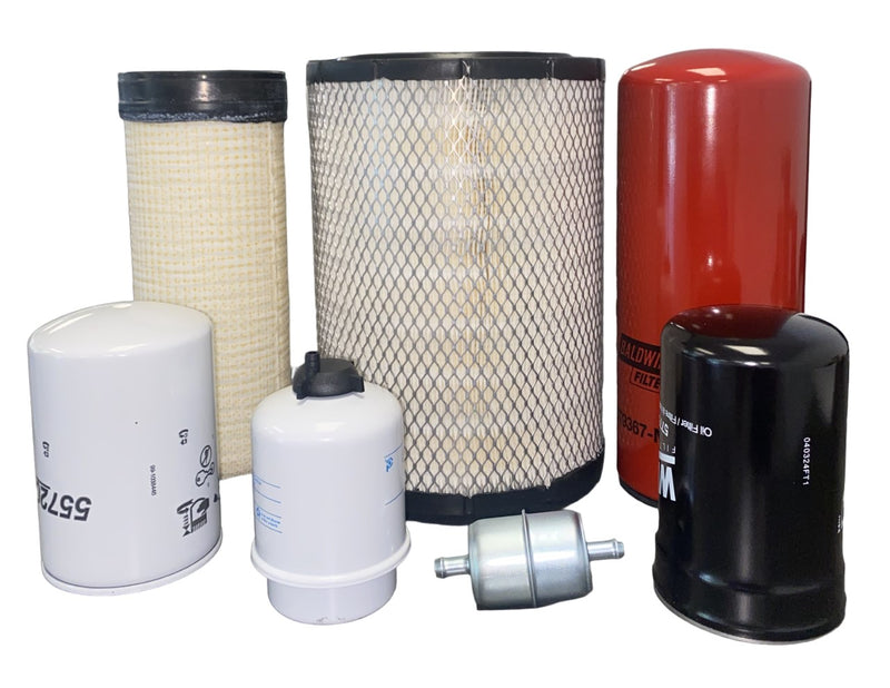 CFKIT Maintenance Filter Kit Compatible with JD 410G Loaders w/ 4045TT082 Eng.