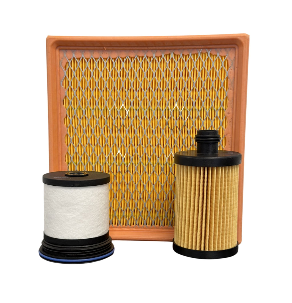 CFKIT Maintenance Filter Kit Compatible with Jeep Grand Cherokee 3.0L EcoDiesel Filter 2014-2020 - Crossfilters