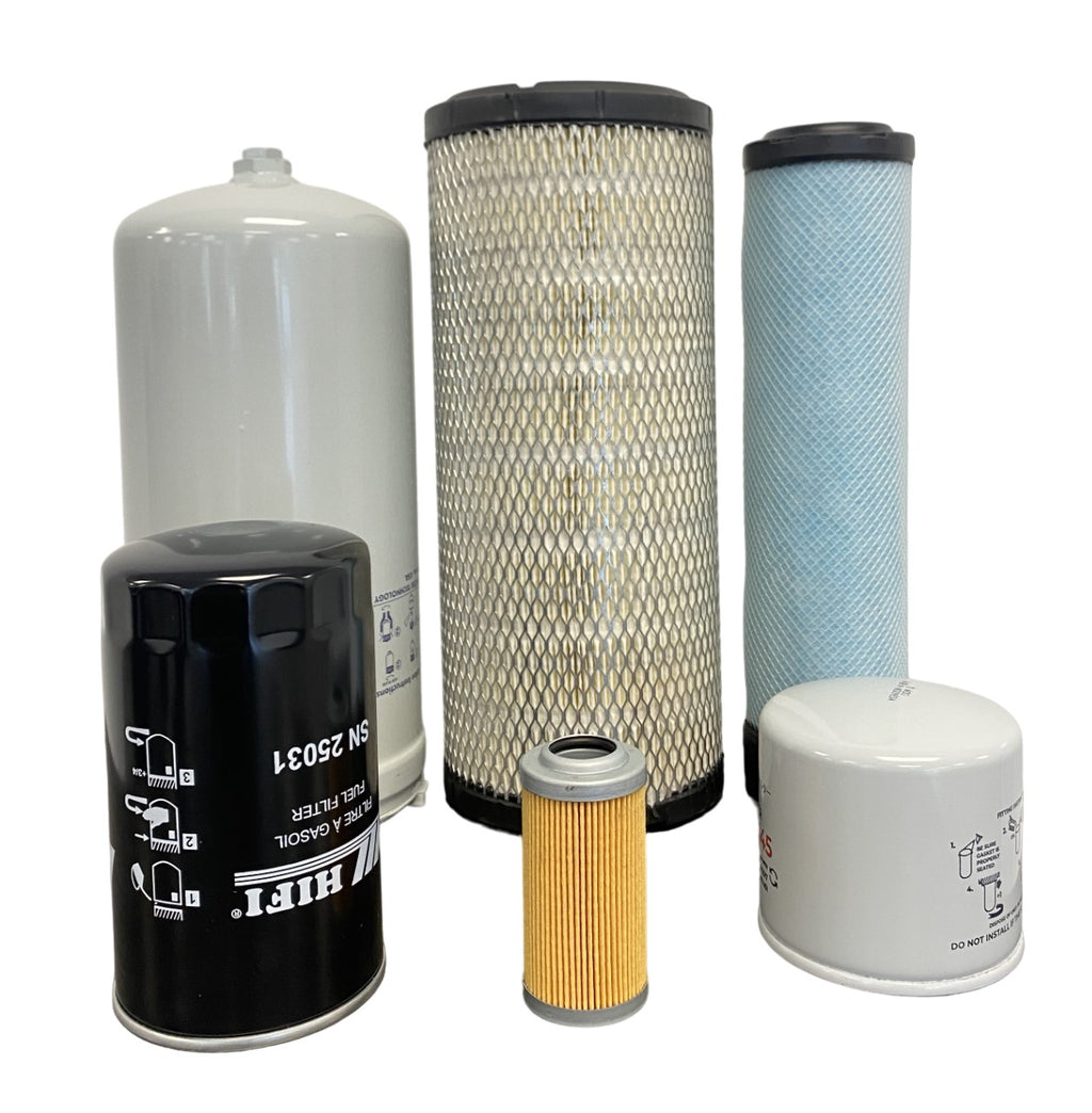 CFKIT Maintenance Filter Kit Compatible with KUB KX080-4S2 Tractor
