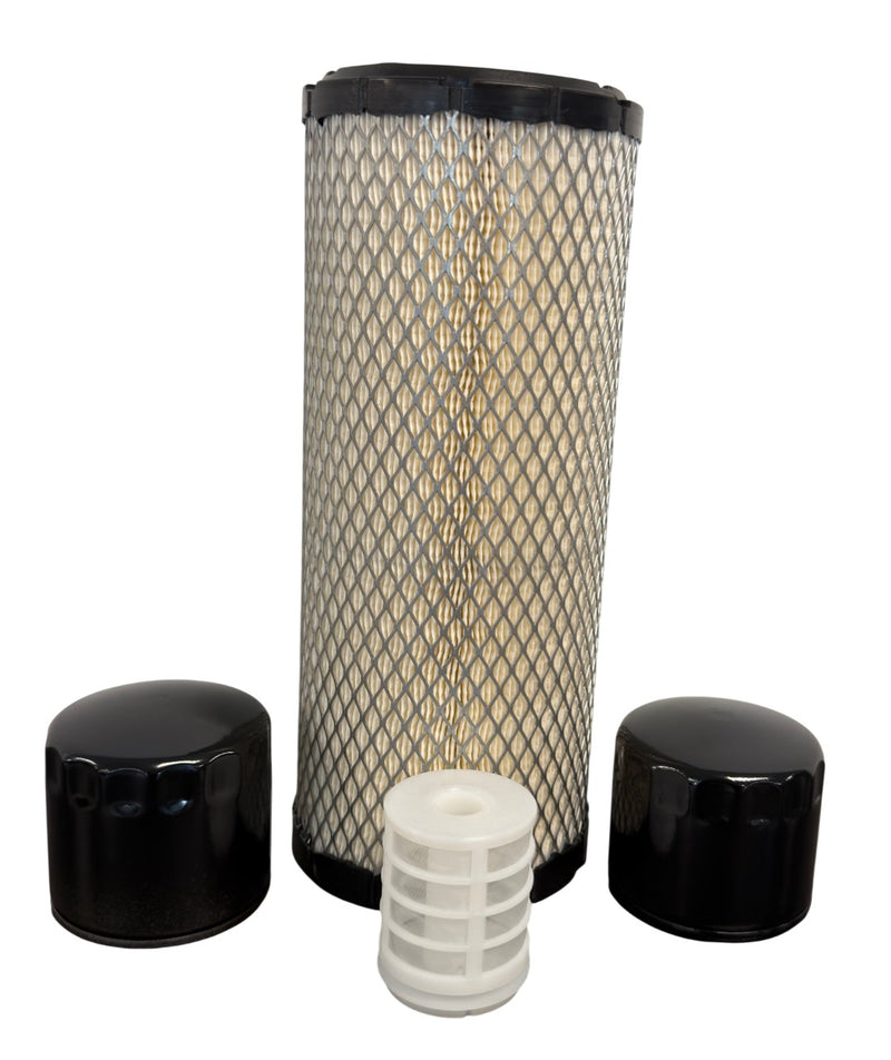 CFKIT Maintenance Filter Kit Compatible with Komatsu PC45MR-5 Mini Excavator