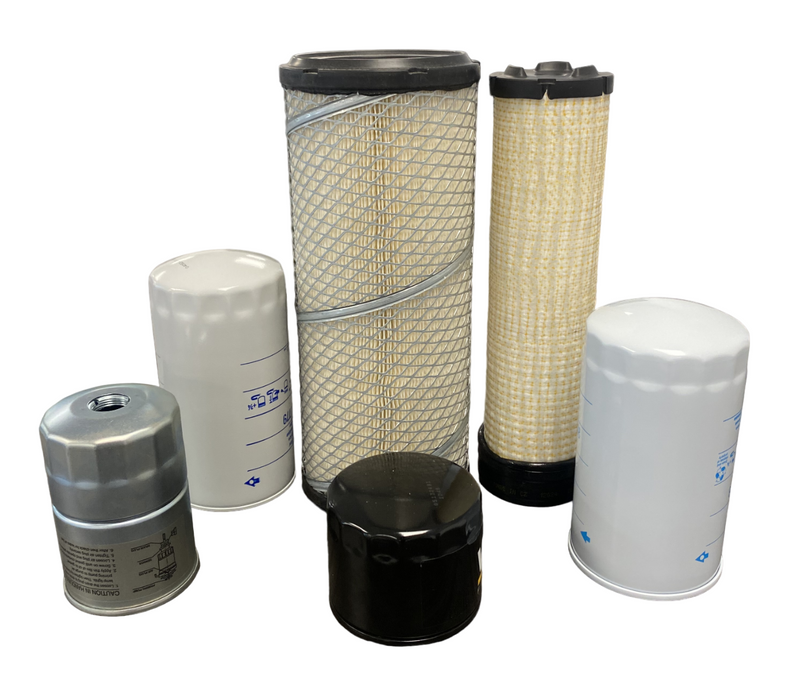 CFKIT Maintenance Filter Kit Compatible with KIO Tractors CK2620H, CK3520H, CK4020H (HST)