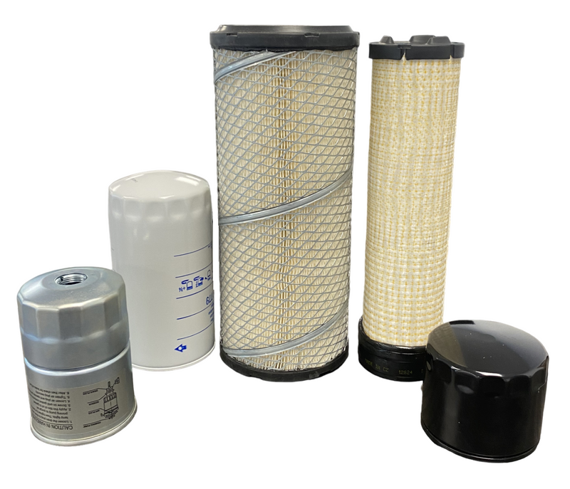 CFKIT Maintenance Filter Kit Compatible with KIO Tractors CK2620, CK3520, CK4020 (Non HST)