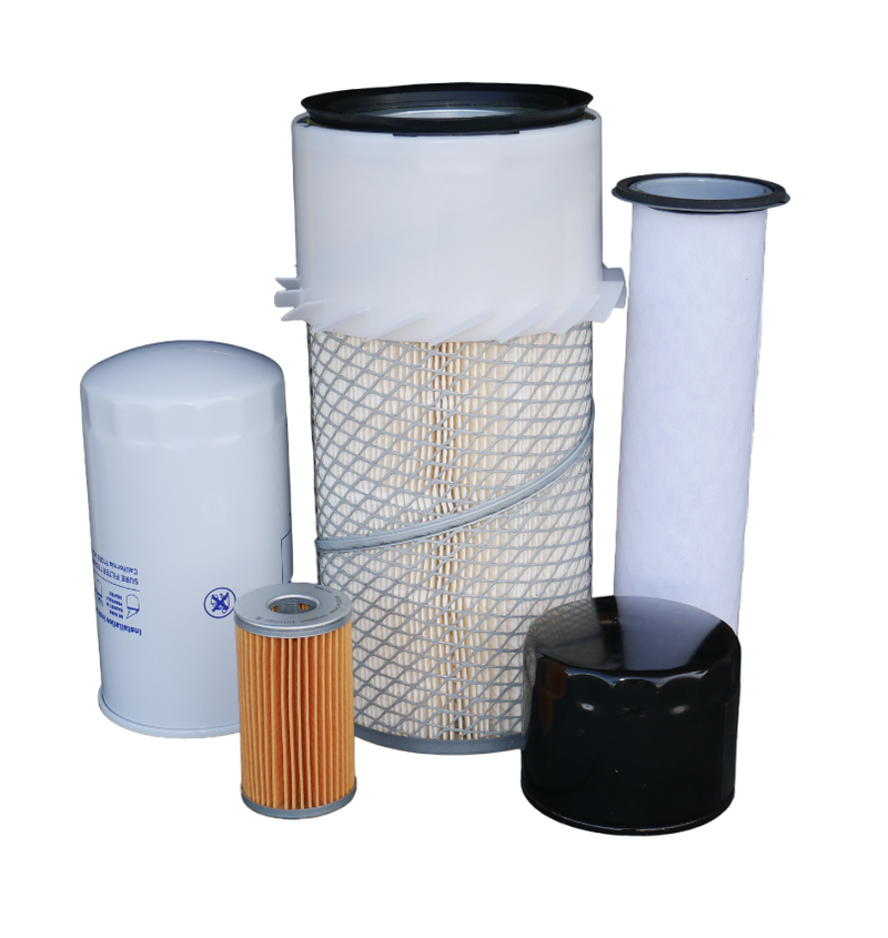 CFKIT Maintenance Filter Kit Compatible with KIO LK3054 Tractors