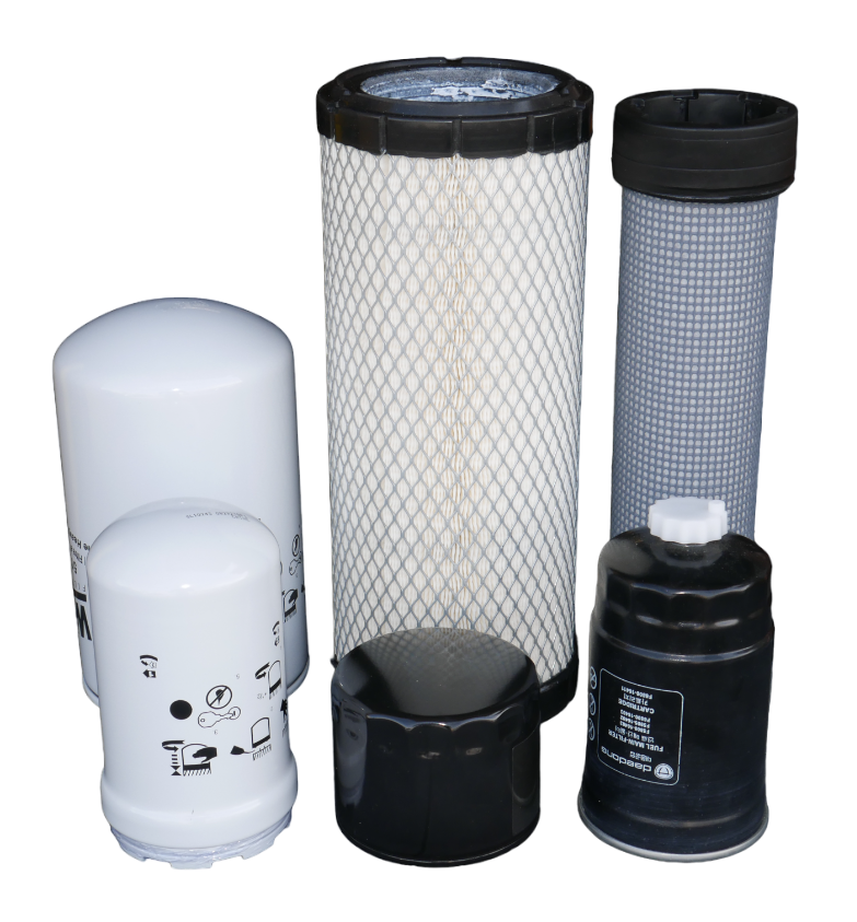 CFKIT Maintenance Filter Kit Compatible with KIO DK4720SEH Tractors (HST)