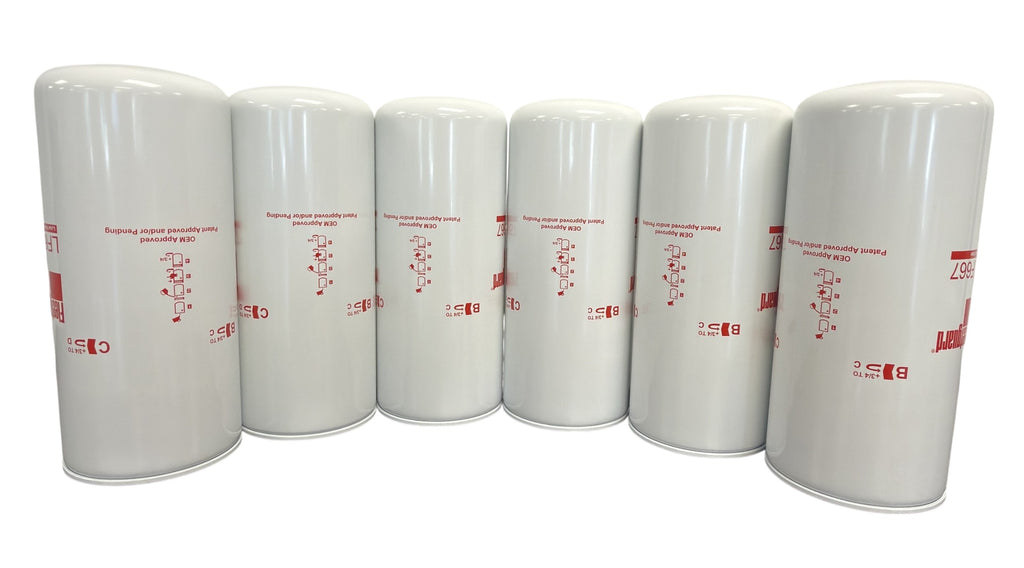LF667 Fleetguard Pac, Lf (Pack of 6) - Crossfilters