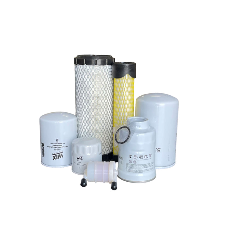 CFKIT Maintenance Filter Kit Compatible with NH Workmaster 33, 37 - Tier 4B (08/15 - 01/17)