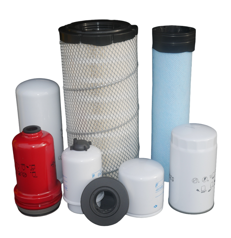 CFKIT Maintenance Filter Kit Compatible with NH L225 Skid Steer Loader - Tier 4A Jan 2013 Dec 2015