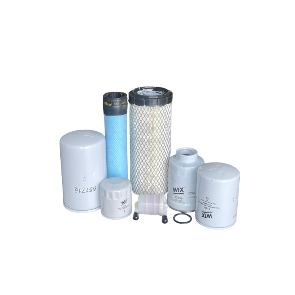 CFKIT Maintenance Filter Kit Compatible with Workmaster 37 Compact Tractor w/ Rops TIER 4B (NA) Aug 2015 Jan 2017