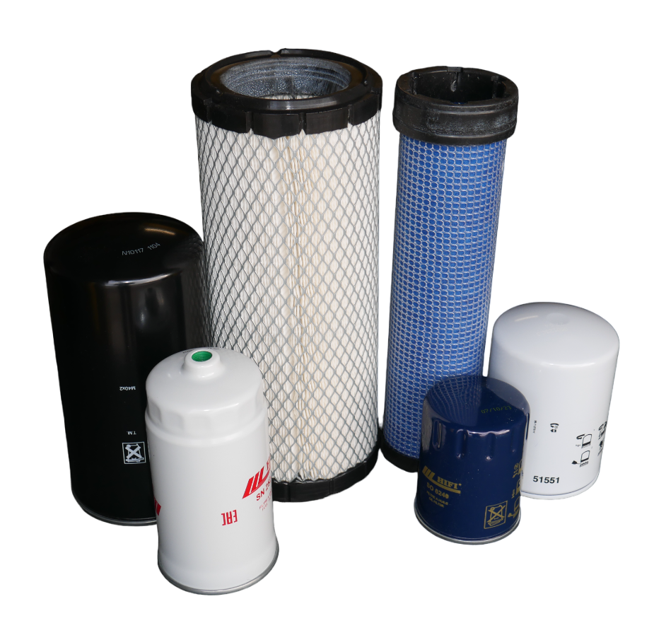 CFKIT Maintenance Filter Kit Compatible with NH Boomer 40 Compact Tractor w/Cab-Tier 4B (NA) (03/17 - )