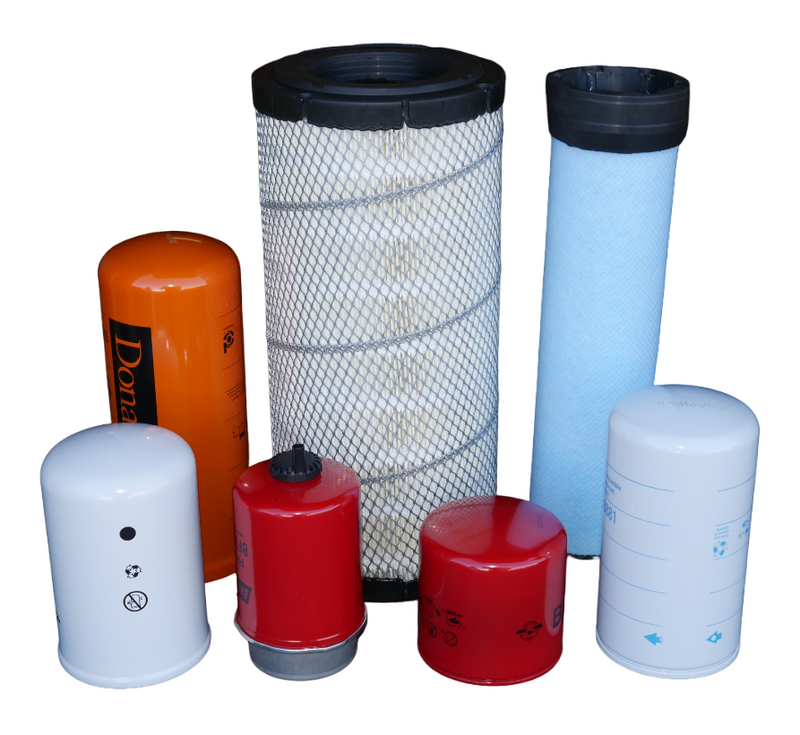 CFKIT Maintenance Filter Kit Compatible with NH U80C Loader Landscaper Livery Tier 4B (03/16 - )