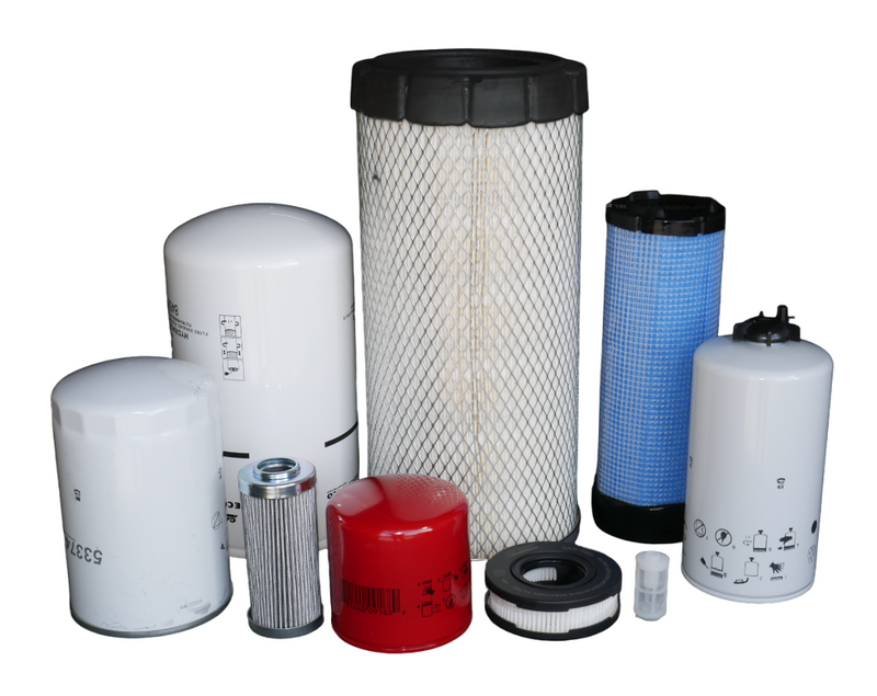 CFKIT Maintenance Filter Kit Compatible with NH Powerstar 100 Shuttle Tractor (11/17-)  (Non CAB Filter)