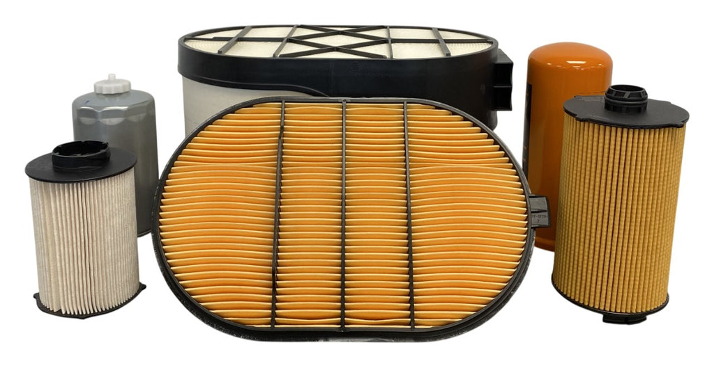 CFKIT Maintenance Filter Kit Compatible with NH T8.410 Tractor Tier 4B CVT (04/14 - 10/19)