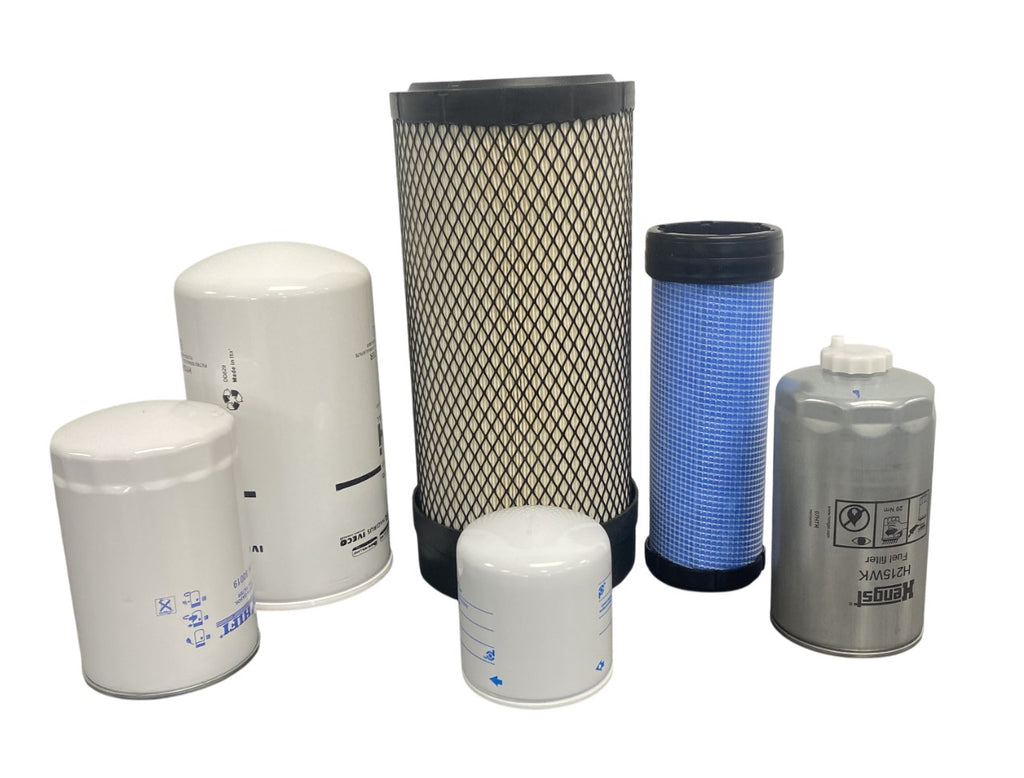CFKIT Maintenance Filter Kit Compatible with NH Powerstar 110 PS Tractor Tier 4B CVT (11/17 - )