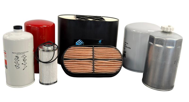 CFKIT Maintenance Filter Kit Compatible with New Holland T5050 Tractor (01/07 - 10/14)