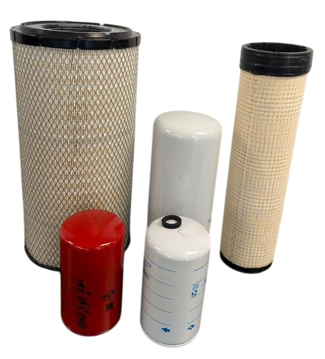 CFKIT Maintenance Filter Kit Compatible with New Holland T6050 Power Command Tractor (12/07 - 12/11)