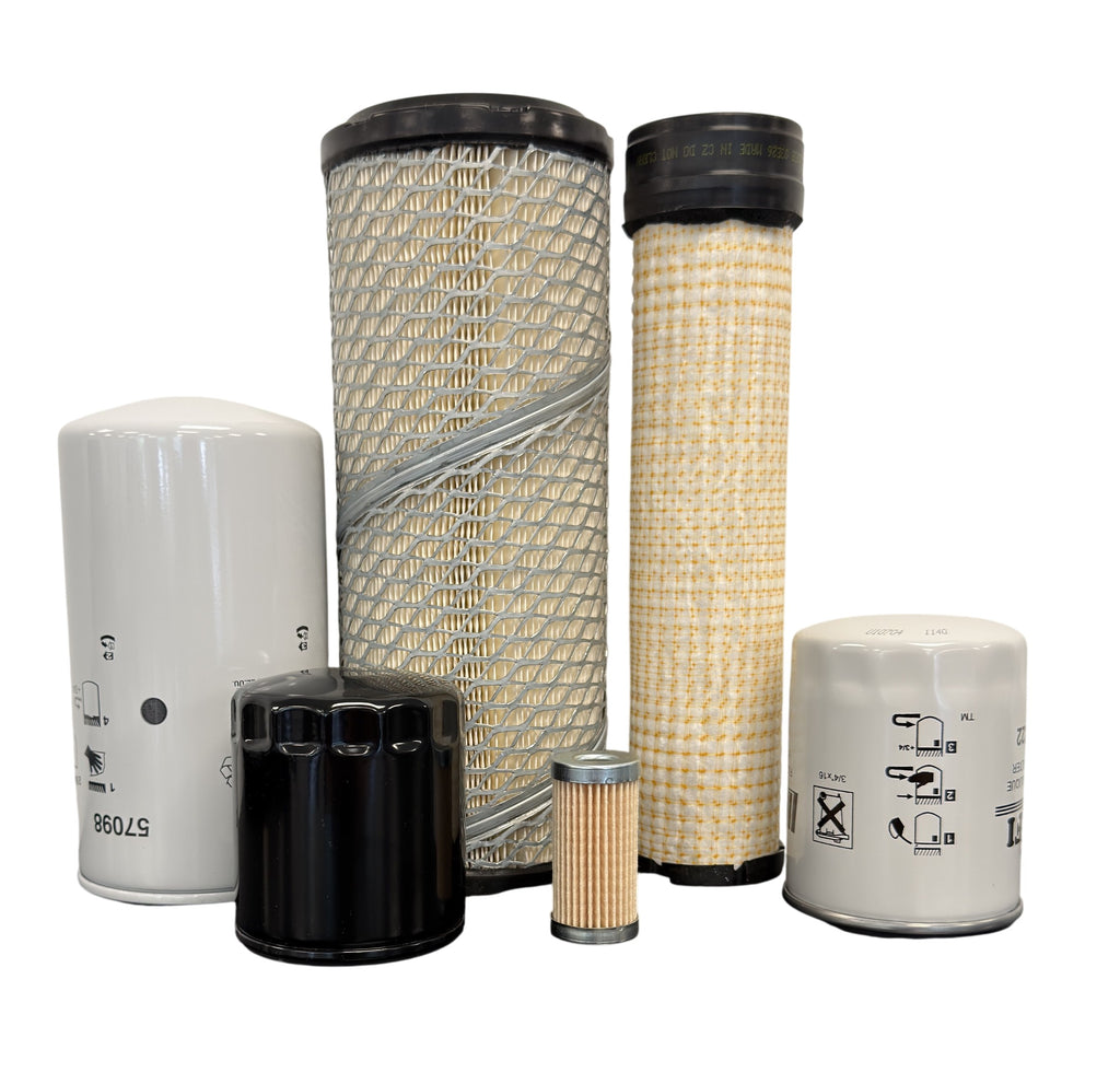 CFKIT Maintenance Filter Kit Compatible with New Holland TC31A 3 CYL Compact Tractor (01/05 - 12/08) - Crossfilters