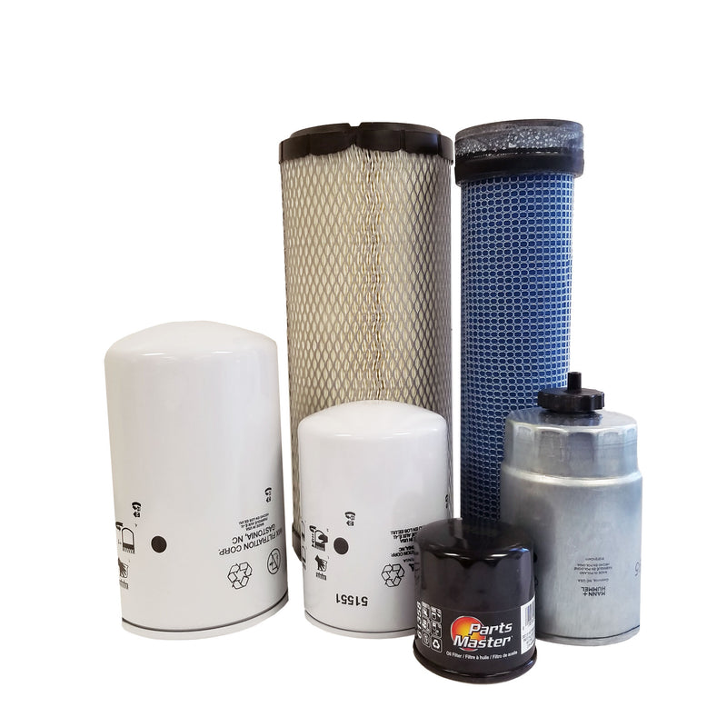 CFKIT Maintenance Filter Kit Compatible with LS XR4140HC Compact Tractors