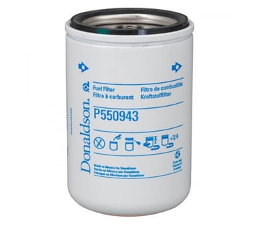 P550943 Donaldson Fuel Filter, Spin-On Secondary