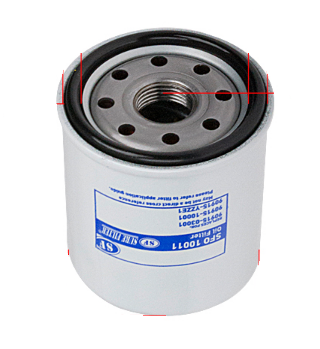 SFO10011 Sure Filter Spin-On Lube Filter (Replace 51394, P502015)