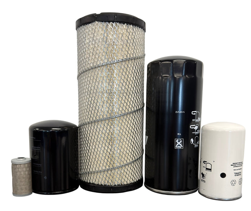 CFKIT Maintenance Filter Kit Compatible with TYM T494H, T574H, (HST installed Horizontally) - Crossfilters